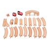 Melissa & Doug Classic Wooden Figure Eight Train Set (22