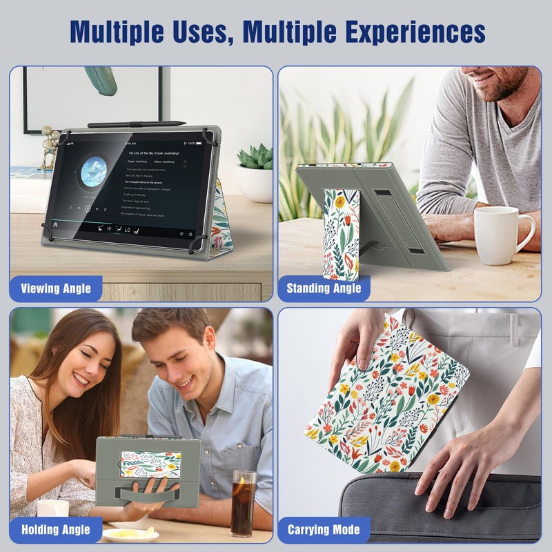 TiMOVO Universal Case for 10.1 Inch Android Tablet with Pen