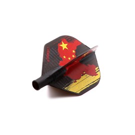 CUESOUL TERO AK4 Dart Flights Standard Shape with Exquisite Pattern, Set of 3