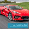 BILLFARO Front Bumper Side Canards,ABS Plastic Front Splitter Fin Body