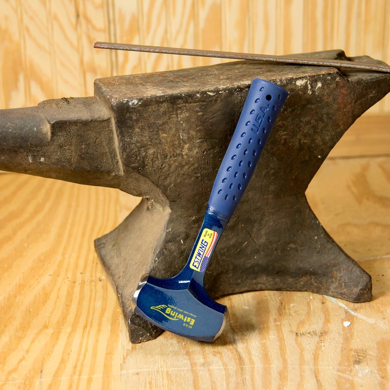 Estwing - B34LB Drilling/Crack Hammer - 4-Pound Sledge with Forged