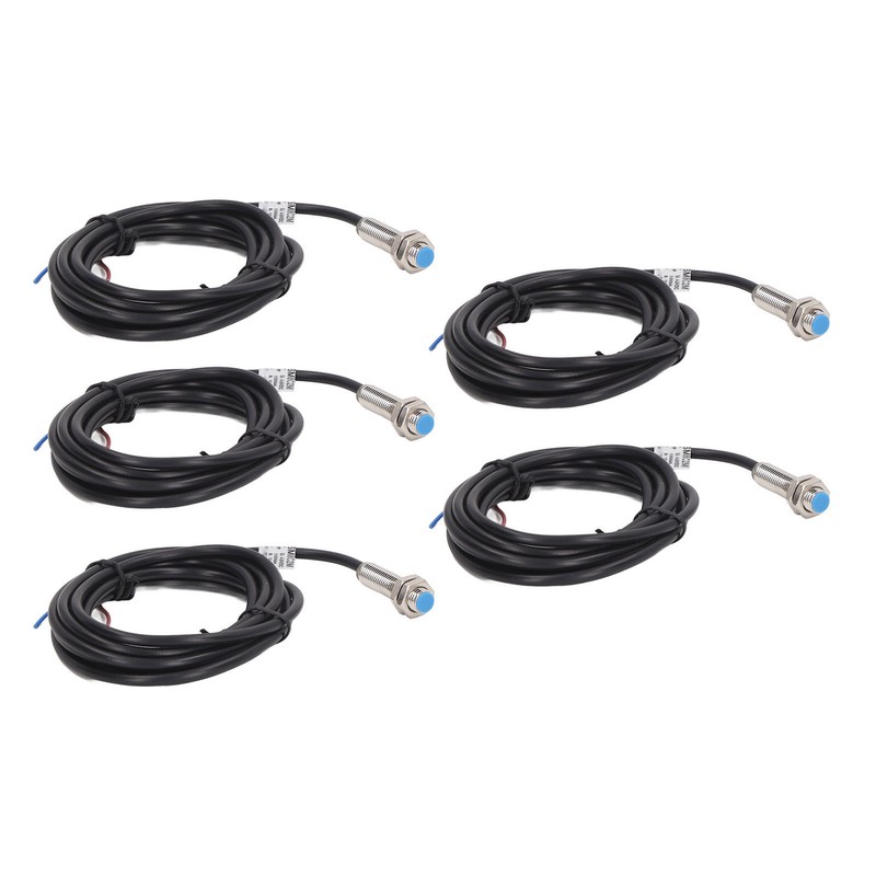 5Pcs Proximity Sensor Approach Switch 4‑24VDC NPN Normally Open for