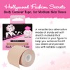Hollywood Fashion Secrets Body Contour Tape, Medium, Skin-Safe Breast Lift