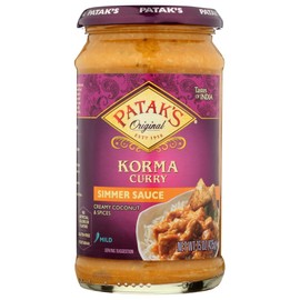 Patak's Korma Curry Cooking Sauce Mild 15 oz