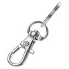 SENJEOK 100 Pcs Swivel Lobster Clasps, 50 Pcs Key Chain