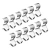Hohopeti 12pcs Heavy Duty Stainless Steel Vinyl Siding Clips Easy