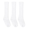 Jefferies Socks Little Girls' Classic Cable Knee High (Pack of
