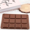EPYHREHM Chocolate Bar Molds Break Apart Square Silicone Chocolate Mold