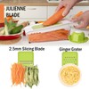 Katleay 5 in 1 Vegetable Slicer Manual Vegetable Slicer with