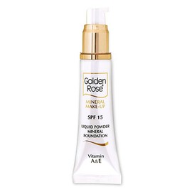 Golden Rose 0031 Mineral Makeup Liquid Powder Mineral Foundation, 35 Ml