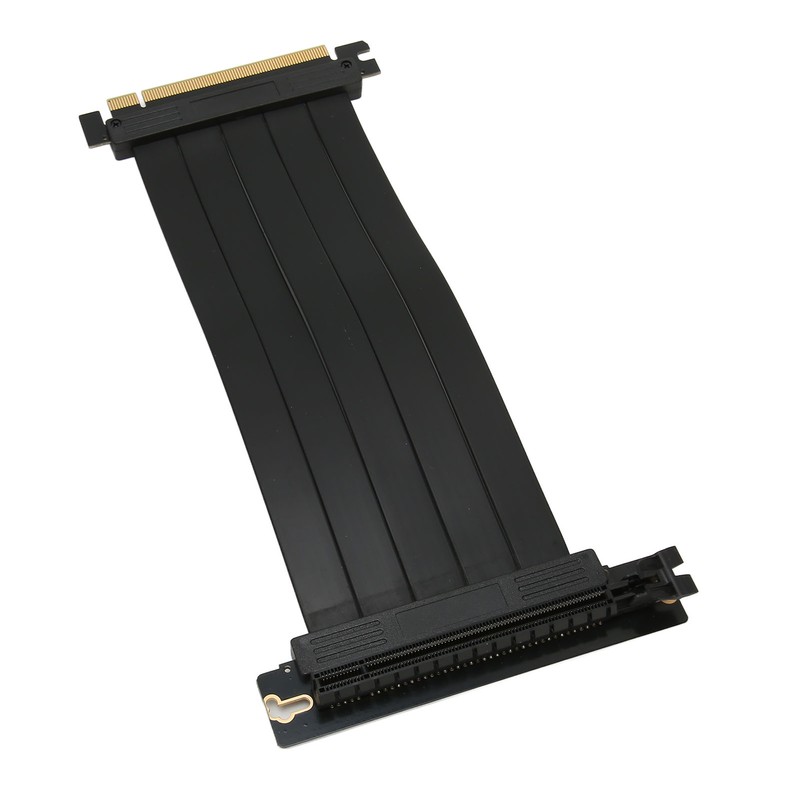 PCIE 3.0 16x Riser Cable High Speed Flexible 90 Degrees