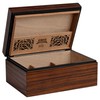 Humidor Supreme Dane, Medium Desktop Humidor, 56-100 Cigar Capacity, Rosewood