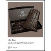 AKAROA ESTD 2019 DAN Men's Leather Gloves, Touchscreen Function, Italian