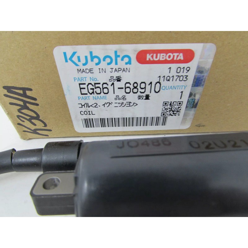 Kubota GENUINE KUBOTA ENGINE #2 IGNITION COIL PART # EG561-68910