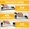 Papierschneider, A4/B5/A5/B6/B7 Präzise Papierschneidemaschine mit Sicherheitsschutz, Manuell Schneidemaschine Papier, Paper