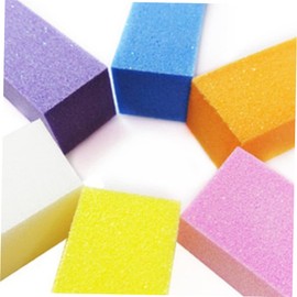 Baluue 5pcs Professional Manicure Pedicure Kit Sponge Nail Buffers Sanding Files Random Nail Art Strip Tools