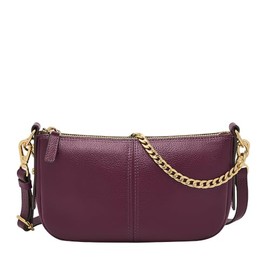 Fossil Women's Jolie Baguette Bag, Purple, purple