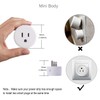 Sparkleiot Zigbee Smart Plug, Easy Setup, Work with SmartThings/Google Home,
