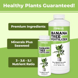 TPS NUTRIENTS Banana Tree Fertilizer for All Banana Tree Plants, Liquid Plant Food, 32 oz (1 Quart)