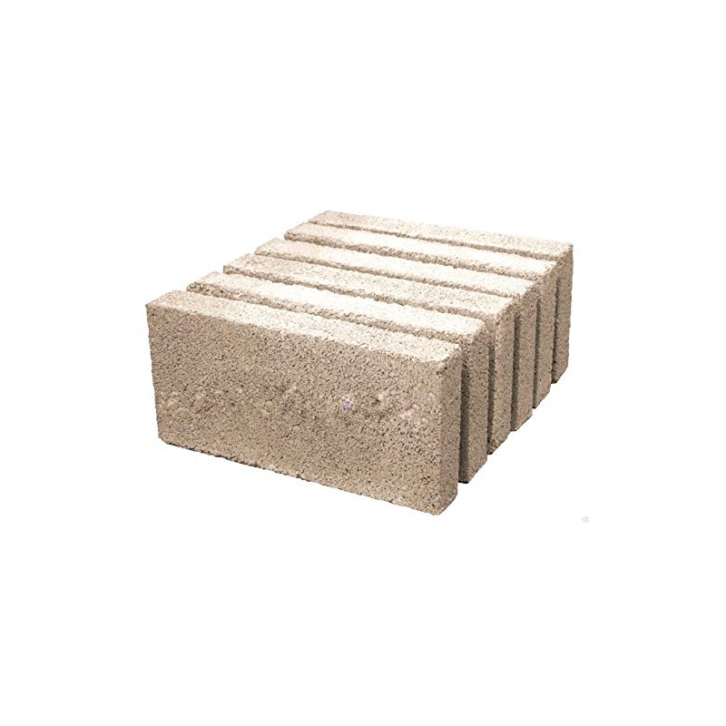 QuadraFire Pumice Bricks - 6 Pack 832-3040 Uncut