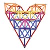 160 Pcs Magnet Building Sticks Kids Toys, Lengthen Magnetic Construction