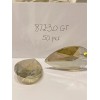 Box of 50 Golden Teak 3" Crystal Tear Drop Large
