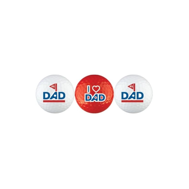#1 Dad w/Love You Dad Golf Ball Gift Set