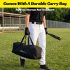 JASCOPRO Electric Baseball Soft Toss Machine for Batting Practice