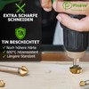 Pinava® Countersink Set HSS CutX 90° [Extra Sharp | 3-Side
