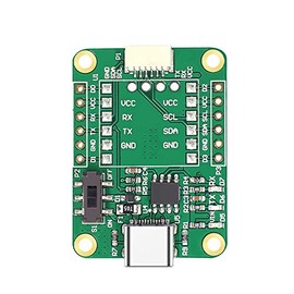 WitMotion Type-C Evaluation Board, Convenient USB to Type-C Development Tool, Plug and Play, 3.3-5V, WITMOTION Module with CH340 Chip Compatible with Windows 7, 8, 10, Linux, Arduino