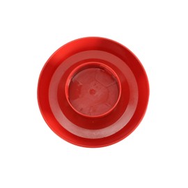 Little Giant® Screw-On Poultry Waterer Base | Heavy Duty Plastic Water Tray Base for Container | Chicken Waterer Screw on Base (Red, 1 Count)