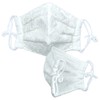 Cluster Decoration, White, Large, Glossy, Lace Cloth Mask, Choose According