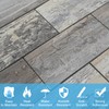 V-MOZZA 100-Piece Faux Stone Peel and Stick Backsplash Tile, Waterproof