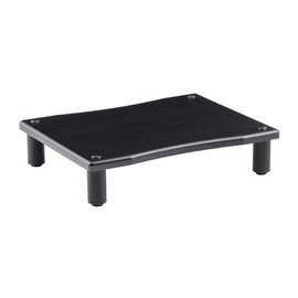 Monolith Amplifier/Component Stand XL - Open Air Design, Scratch-Resistant, Hold up to 200Lbs., Perfect Way to Organize AV Components, Black