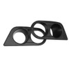 2pcs Fog Covers Front Visor Light Covers for Double Hole