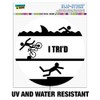 I Tri'd Triathlon Triathlete Swim Bike Run Tried Funny Automotive