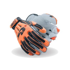 MAGID T-REX Windstorm ANSI A4 TRX744 Impact Gloves, 2 Pairs, Size 13/4XL (TRX744)