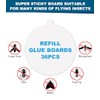 36 Pack 4.3" Refills for Katchy Indoor Insect Trap(Ultra Sticky),1:1