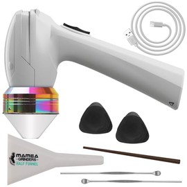 Mamba V2 1g Molinillo de especias eléctrico portátil Blanco. Molinillo de cocina esencial a USB para moler