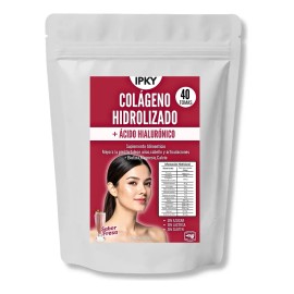 Colágeno Hidrolizado Ipky Fresa 400 G Sin Azucar