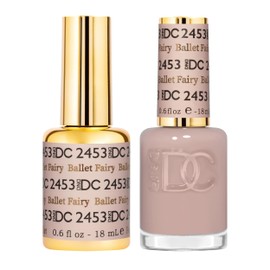 DND Gel DC Sheer Polish Set - 1 each of Gel Polish and Nail Polish, Giving Classy, 0.5 Fl Oz