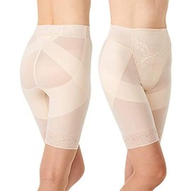 [Ashiya Manipulative] Pelvic Slim Style Panties, 1 Piece, Pink Beige (2 pieces)