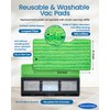 RuannoClean Replacement Mop Pads Compatible with Shark Vac Mop VM252