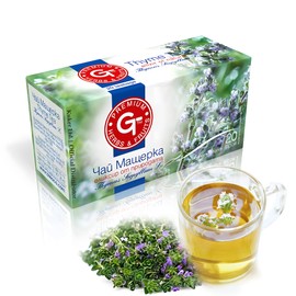 KUKER Thyme Tea - Herbal Tea Bags with Fresh Dried Thyme Herbs, Calming Bedtime Tea, Thyme Dried Tea for Relaxation, Cold Infusion Tea Bags, Soothing Flavor, Easy Brew - 20 Tea Bags, 30g