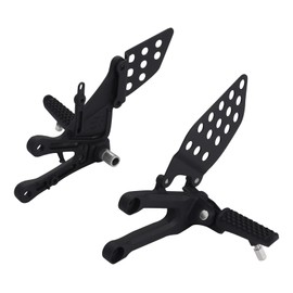 TCMT Sand Black Front Footrest Foot Pegs Bracket Set Fit for Honda CBR 1000 RR 2004-2007