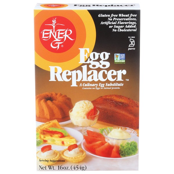 Ener-G Foods Egg Replacer, 16 oz, Packaging May Vary