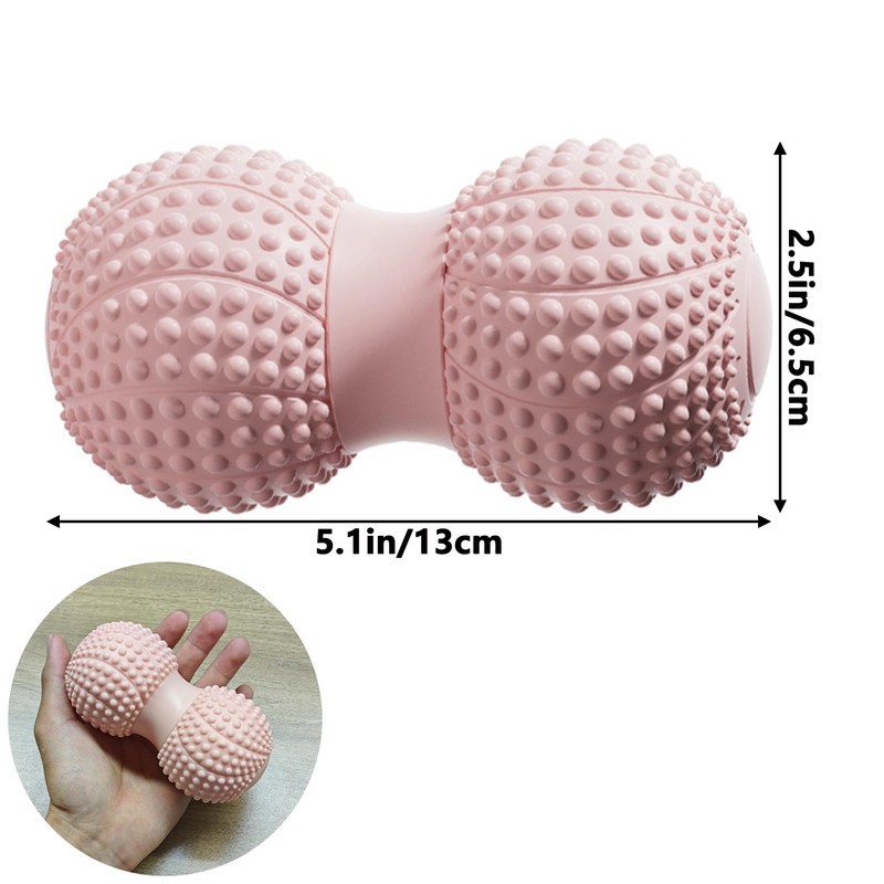 HAOBIN Double Massage Ball Peanut Balls Can Effectively Perform Band