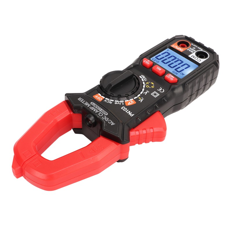Digital Clamp Meter Multimeter 6000 Counts AC DC Current Amp