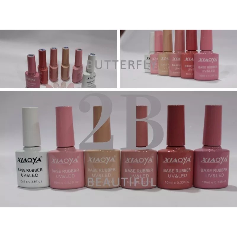 Xiaoya Gel Polish Para Uñas Base Rubber 6 Colores Gama