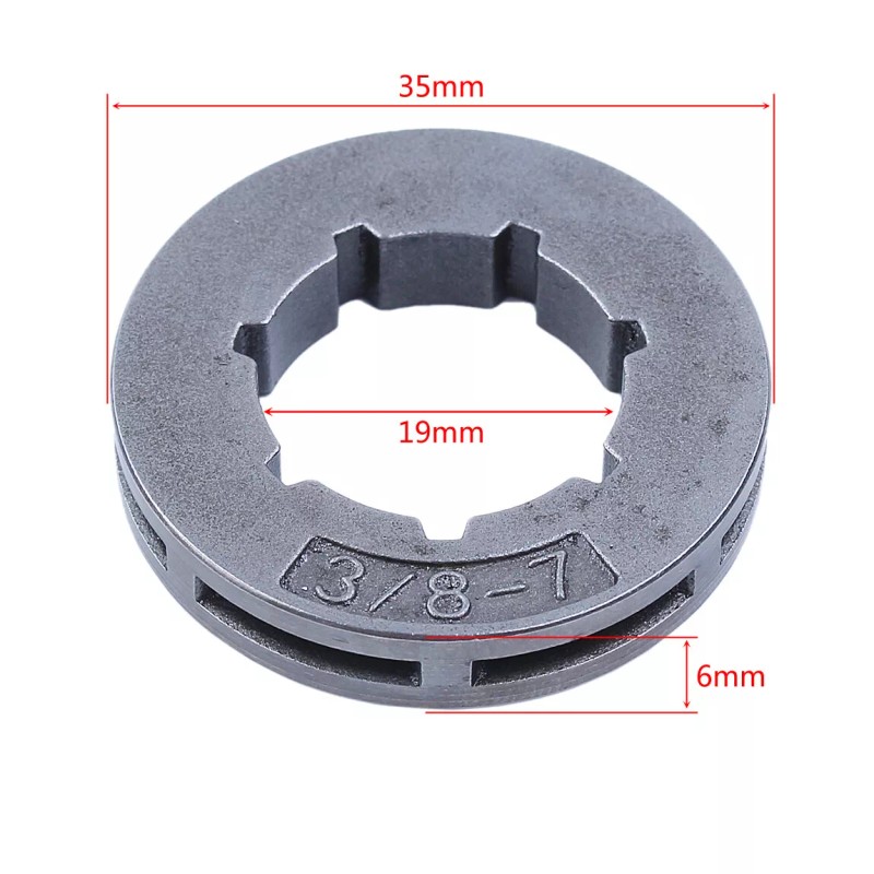 For ECHO 3/8"-7T Clutch Drum E-clip Kit 99944400395 For Echo